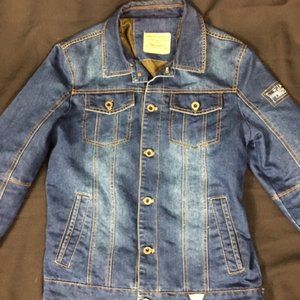 AFS Jeep Denim Jacket Coat W/ Reflective Lining M